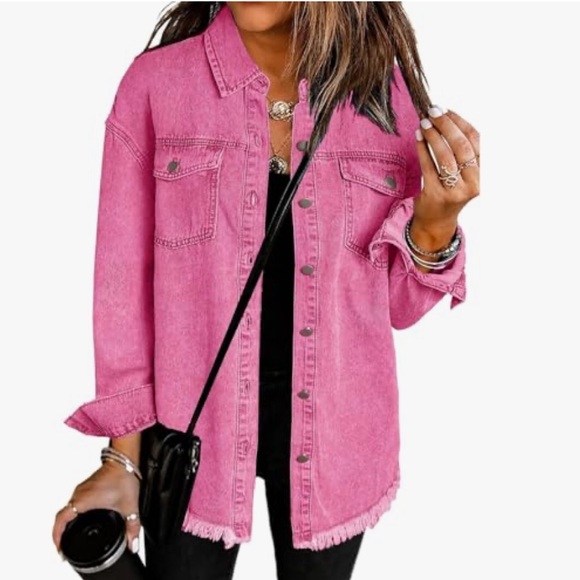Jackets & Blazers - Distressed Denim Jacket